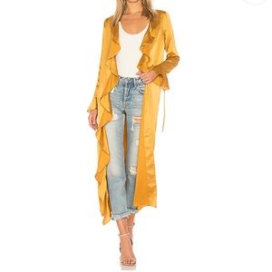 Tularosa Michelle Robe in Mustard